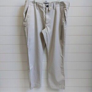 American Eagle Original Straight Men's 40x29.5 Pant Khaki Straight Leg NEW!